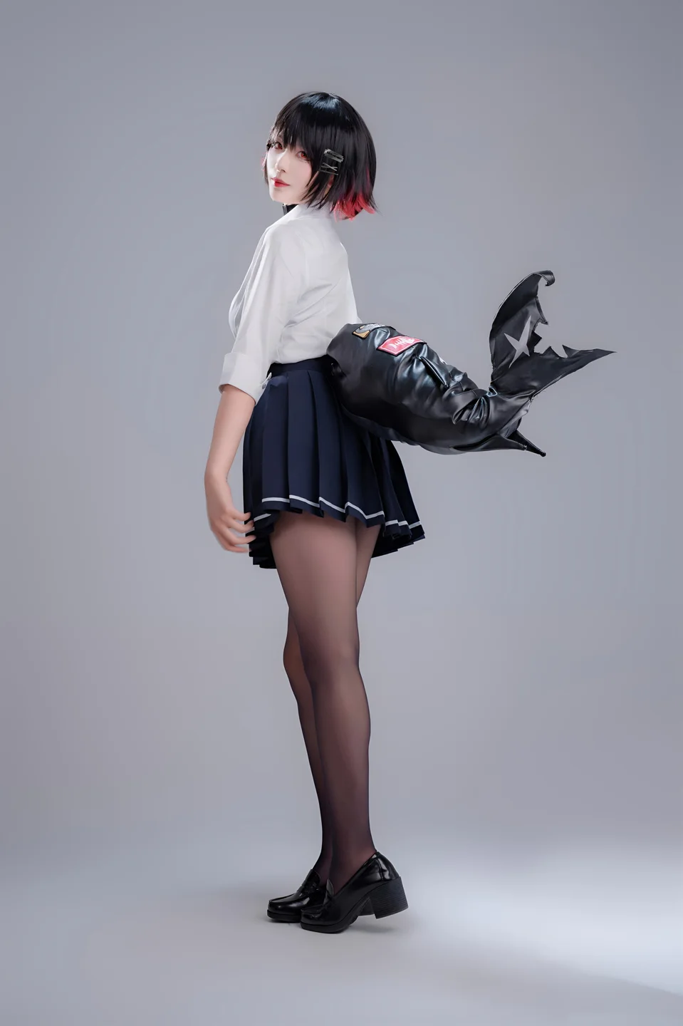 轩萧学姐 - JK鲨鱼妹 [100P,1V-549MB] tg@simisebaisi 【丝足阁】017.webp